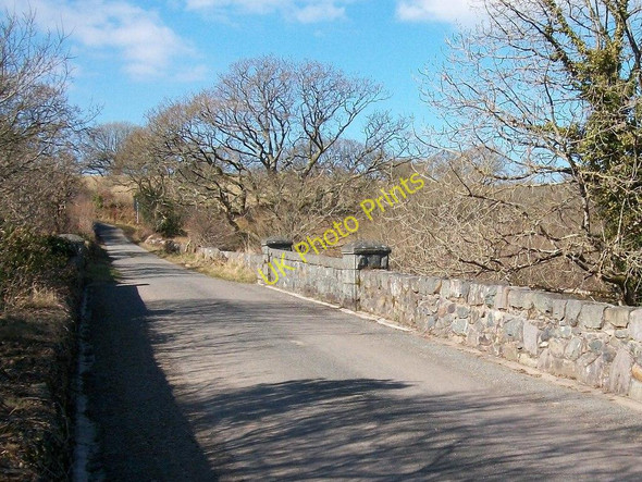 Photo 6"x4" View west across the dodgy Pont Bryn-beddau Rhoslan c2010