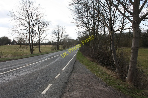 Photo 6"x4" The A4104 crossing Marsh Common Woodmancote\/SO9042 c2010