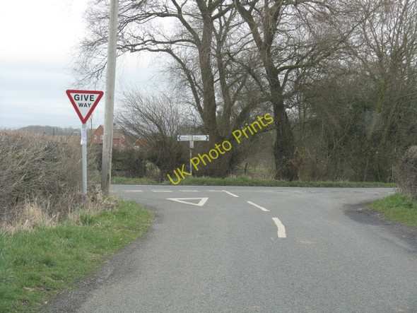 Photo 6"x4" Hay Lane Meets Goosehill Lane Goosehill Green c2010