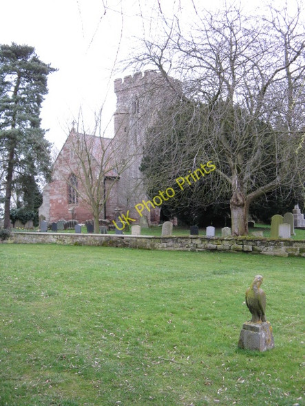 Photo 6"x4" St Mary's church, Hampton Lovett  - west aspect Droitwich c2010