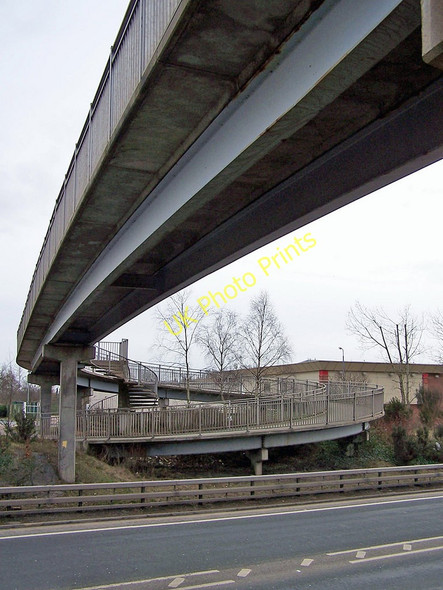 Photo 6"x4" Under the footbridge Dumfries c2010