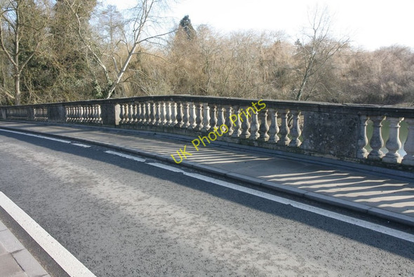 Photo 6"x4" East parapet Shillingford\/SU5992 c2010