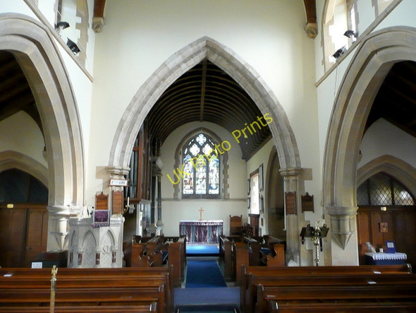 Photo 6"x4" St. Michael and All Angels' church, Claverdon - interior Claverdon c2010