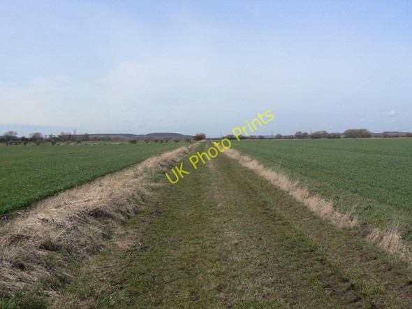 Photo 6"x4" Farm track across Bunny Moor Bradmore\/SK5831 c2010