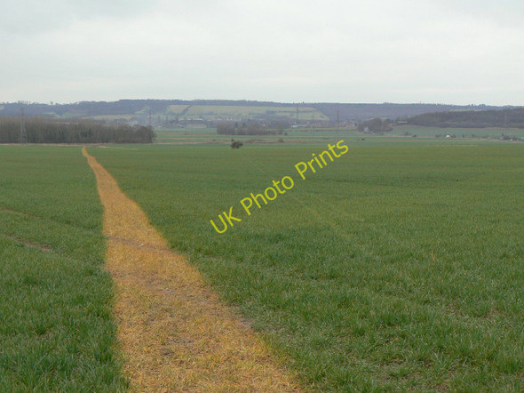 Photo 6"x4" View across the moors Clifton\/SK5434 c2010