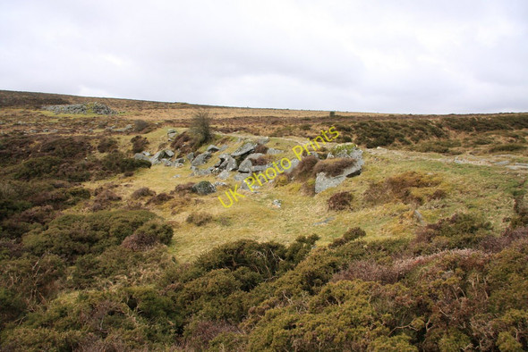 Photo 6"x4" Haytor Tramway Haytor Vale c2010