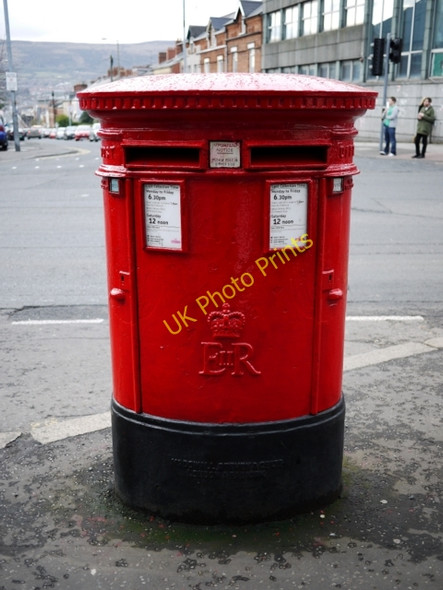 Photo 6"x4" Postbox, Belfast Belfast c2010