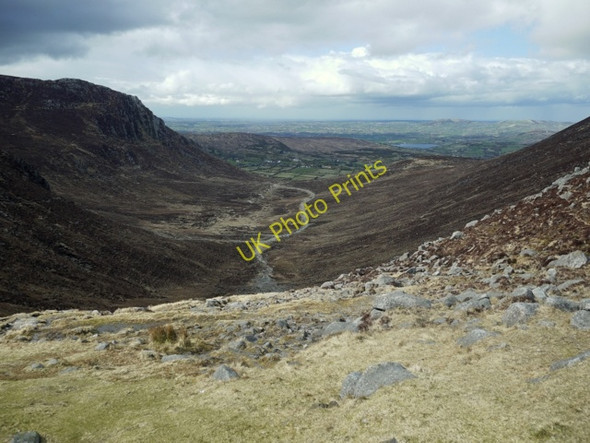 Photo 6"x4" The Trassey Track from the Hare's Gap Kilcoo c2010