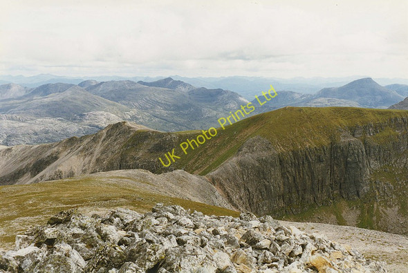 Photo 6"x4" View south from Ruadh-stac Mor Ruadh-stac M\u00f2r c1997