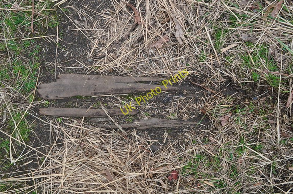 Photo 6"x4" Old Railway Sleeper Blythburgh c2010
