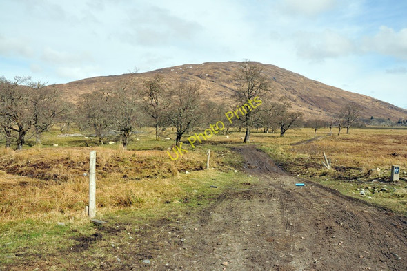 Photo 6"x4" Muddy farm track near Drumsallie Kinlocheil c2010