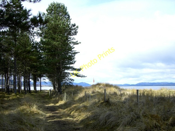 Photo 6"x4" Track along the edge of the Tain bombing range Tain\/NH7881 c2010