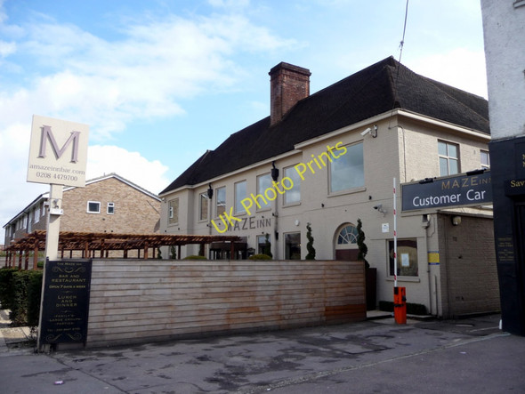 Photo 6"x4" The Maze Inn, Bramley Road, London N14 Southgate\/TQ3094 c2010