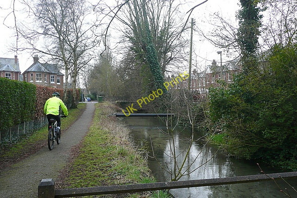 Photo 6"x4" St Swithun's Way approaching Winchester Winchester c2010