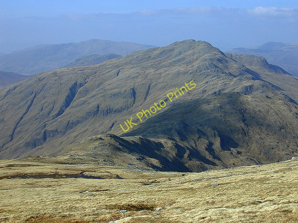 Photo 6"x4" Slopes descending towards Meall a' Bhealaich Sgurr an Doire Leathain c2003