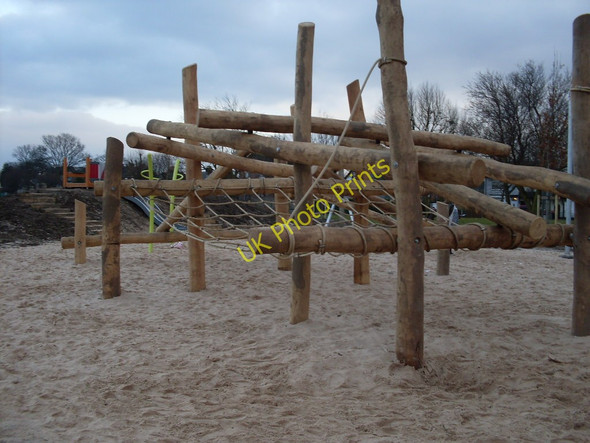 Photo 6"x4" Jubilee Park Play Area Huyton-With-Roby c2010