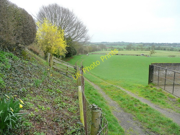 Photo 6"x4" View east from near Rodenhurst Timberhonger c2010