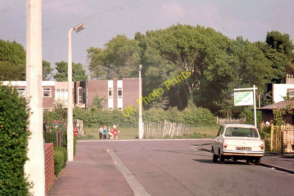 Photo 6"x4" Edward Road, Great Sankey, 1974 Doe Green\/SJ5587 c1974