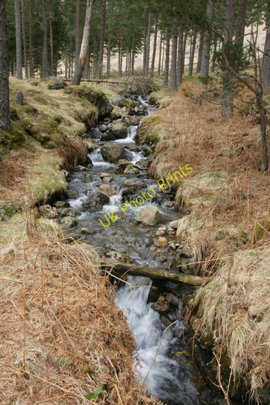 Photo 6"x4" Rough Burn, Glen Doll Acharn\/NO2876 c2010