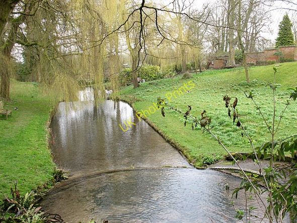 Photo 6"x4" Ornamental ponds at Stanton House Stanton St John c2010