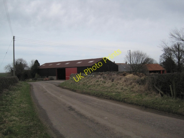 Photo 6"x4" Farm Buildings at Easington Grange Elwick\/NU1136 c2010