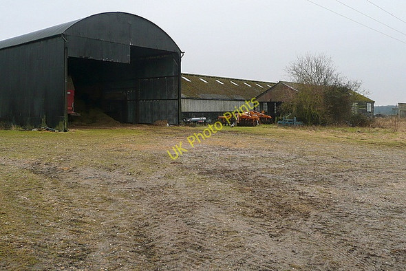 Photo 6"x4" Barn at Weston Down Weston Colley c2010