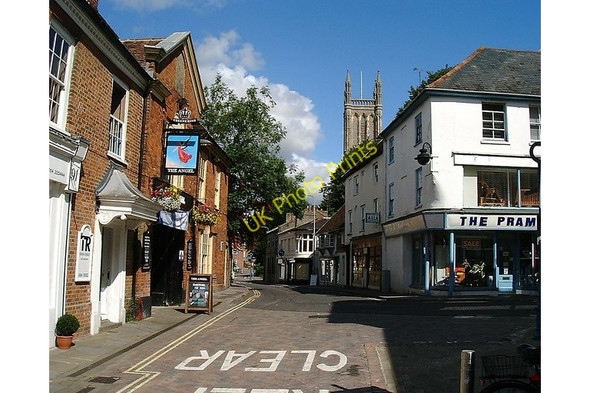 Photo 6"x4" Andover - The Upper High Street Andover c2007