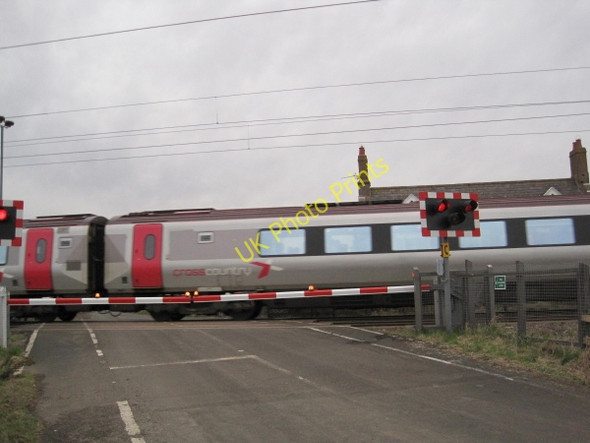 Photo 6"x4" Lowmoor Level Crossing Detchant c2010