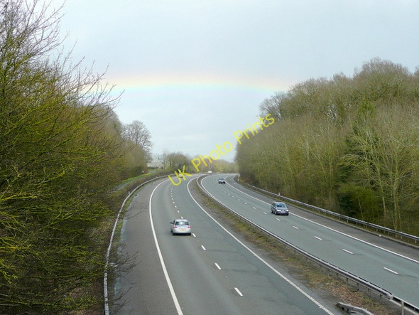 Photo 6"x4" Somewhere, over the M50 Four Oaks\/SO6928 c2010