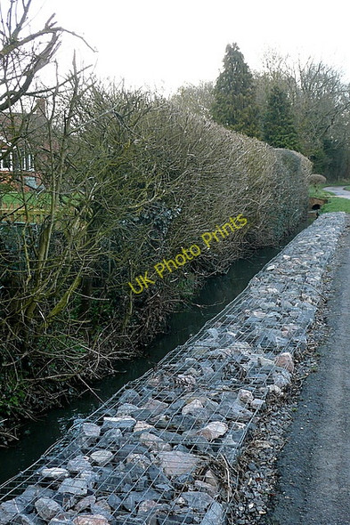 Photo 6"x4" Roadside improvements Hound Green c2010