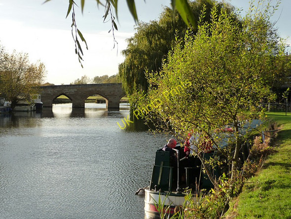 Photo 6"x4" River Thames at Newbridge Newbridge\/SP4001 c2009