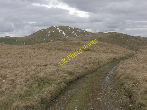 Photo 6"x4" Track passing east of Esgair Gorlan Cwmsymlog c2010