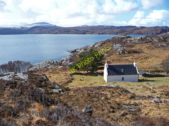 Photo 6"x4" The house at Port Laire Ardheslaig c2010