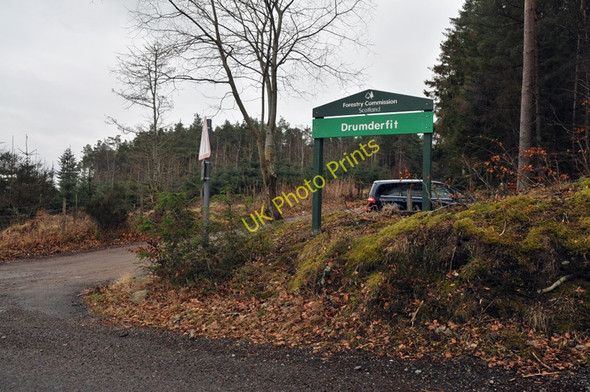 Photo 6"x4" Car park for the forest at Drumderfit Munlochy c2010