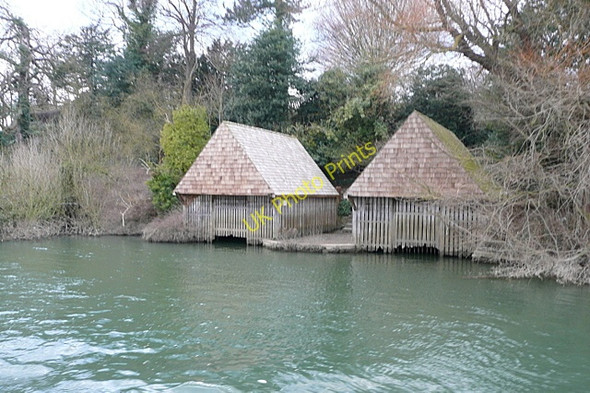 Photo 6"x4" Boathouses at Clifton Hampden Clifton Hampden c2010