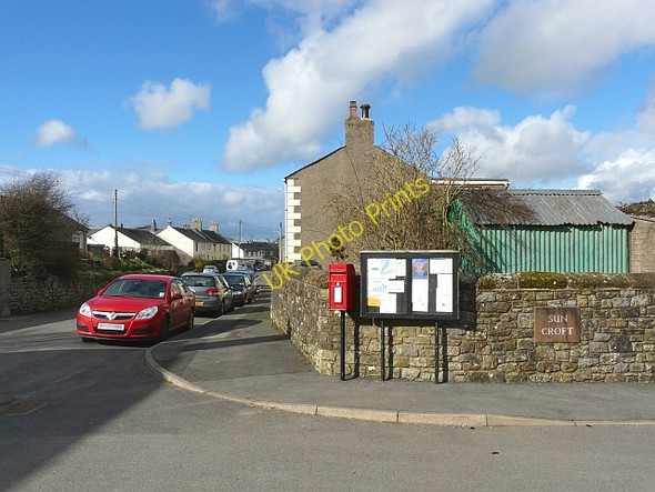 Photo 6"x4" Post box and noticeboard, Ireby Ireby\/NY2338 c2010
