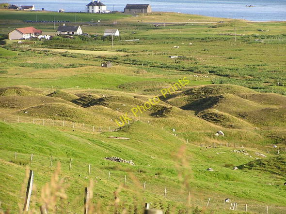 Photo 6"x4" Hillocks below Blett Mail c2007