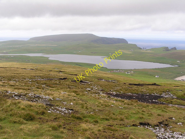 Photo 6"x4" Peat Moor on Ward of Scousburgh Vanlop c2007
