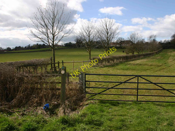 Photo 6"x4" Footpath to Idlicote Idlicote c2010