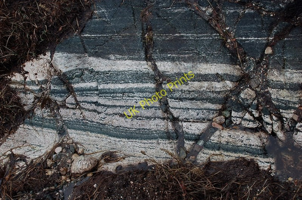 Photo 6"x4" Rock with a long history Lochan an Iasgaich c2010