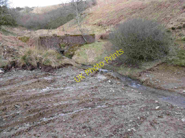 Photo 6"x4" Ford and sheepdip on Nant Alltwalis Gwyddgrug c2010