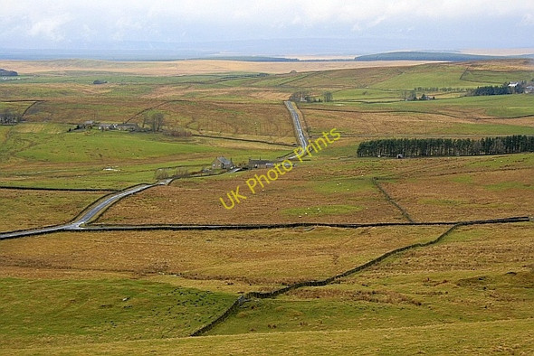 Photo 6"x4" Road North From Caw Gap Melkridge c2010
