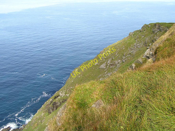 Photo 6"x4" Cliff at Scantips, Fitful Head Quendale c2007