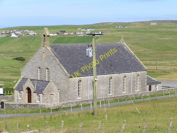 Photo 6"x4" St Ninian's Church, Bigton Williamsetter c2007