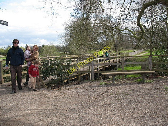 Photo 6"x4" Footbridge to Ham House Richmond\/TQ1874 c2010