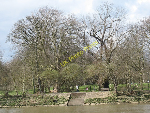 Photo 6"x4" Riverside steps at Twickenham Richmond\/TQ1874 c2010
