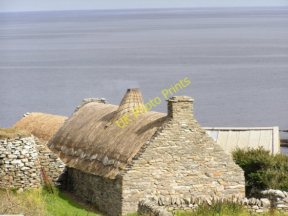 Photo 6"x4" Shetland Crofthouse Museum Boddam\/HU3915 c2007