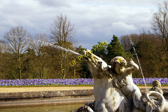 Photo 6"x4" Detail of Fountain, Waddesdon Manor, Buckinghamshire Waddesdon c2010