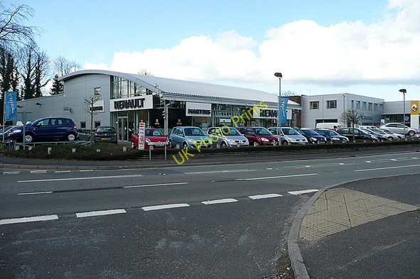 Photo 6"x4" Car showrooms at Hatch Hatch\/SU6752 c2010