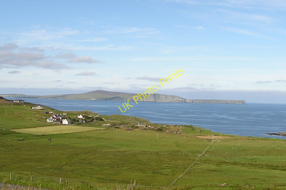 Photo 6"x4" Fladdabister with Bressay in the background Fladdabister c2007